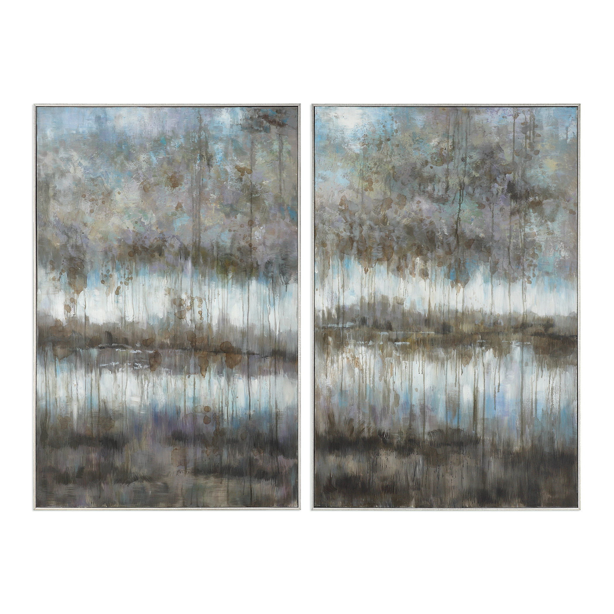 Picture of GRAY REFLECTIONS LANDSCAPE ART
